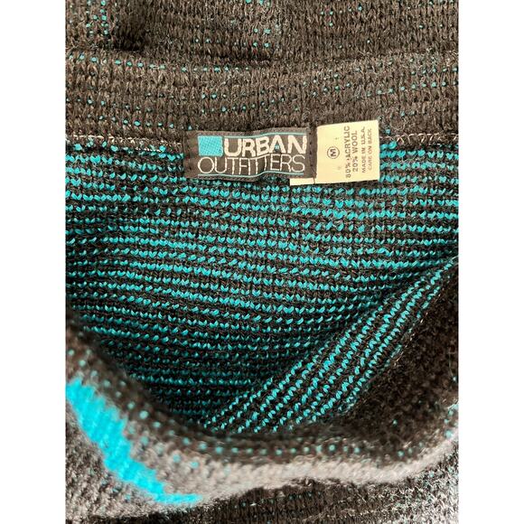 Vintage Women's Wool Blend Urban Outfitters Elastic Midi Skirt - Size Medium - Picture 3 of 4